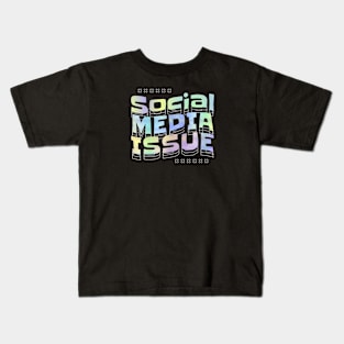 Social Media Issue Streetwear Design Kids T-Shirt